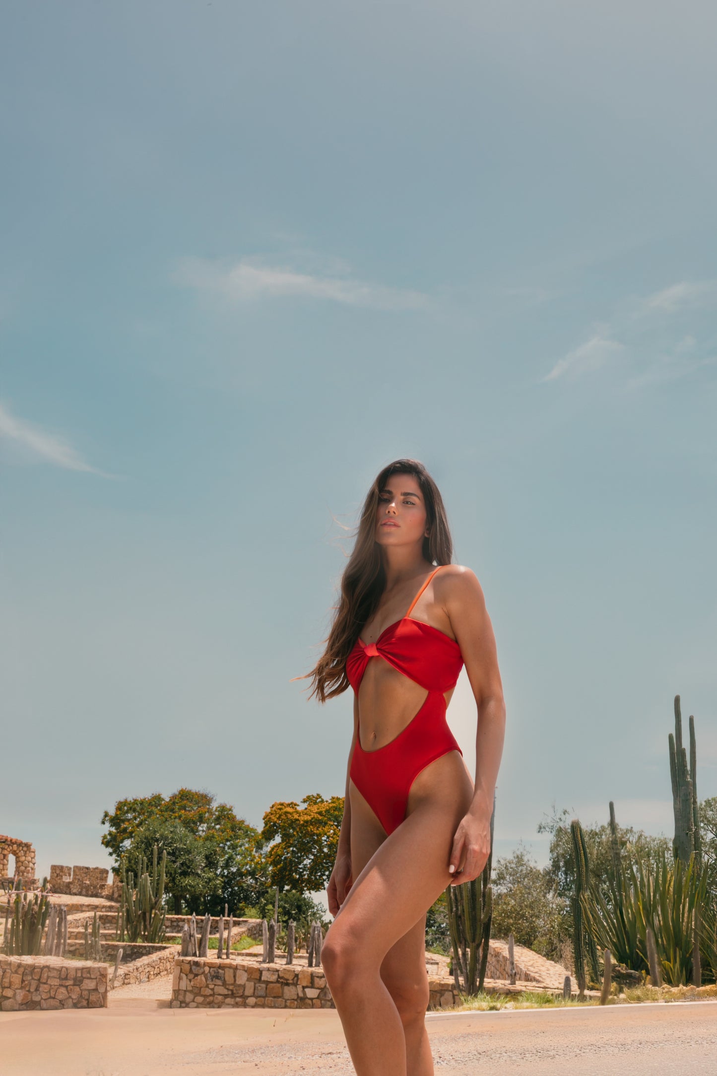 NUDO ENTERO ROJO LA MURALLA (REVERSIBLE)